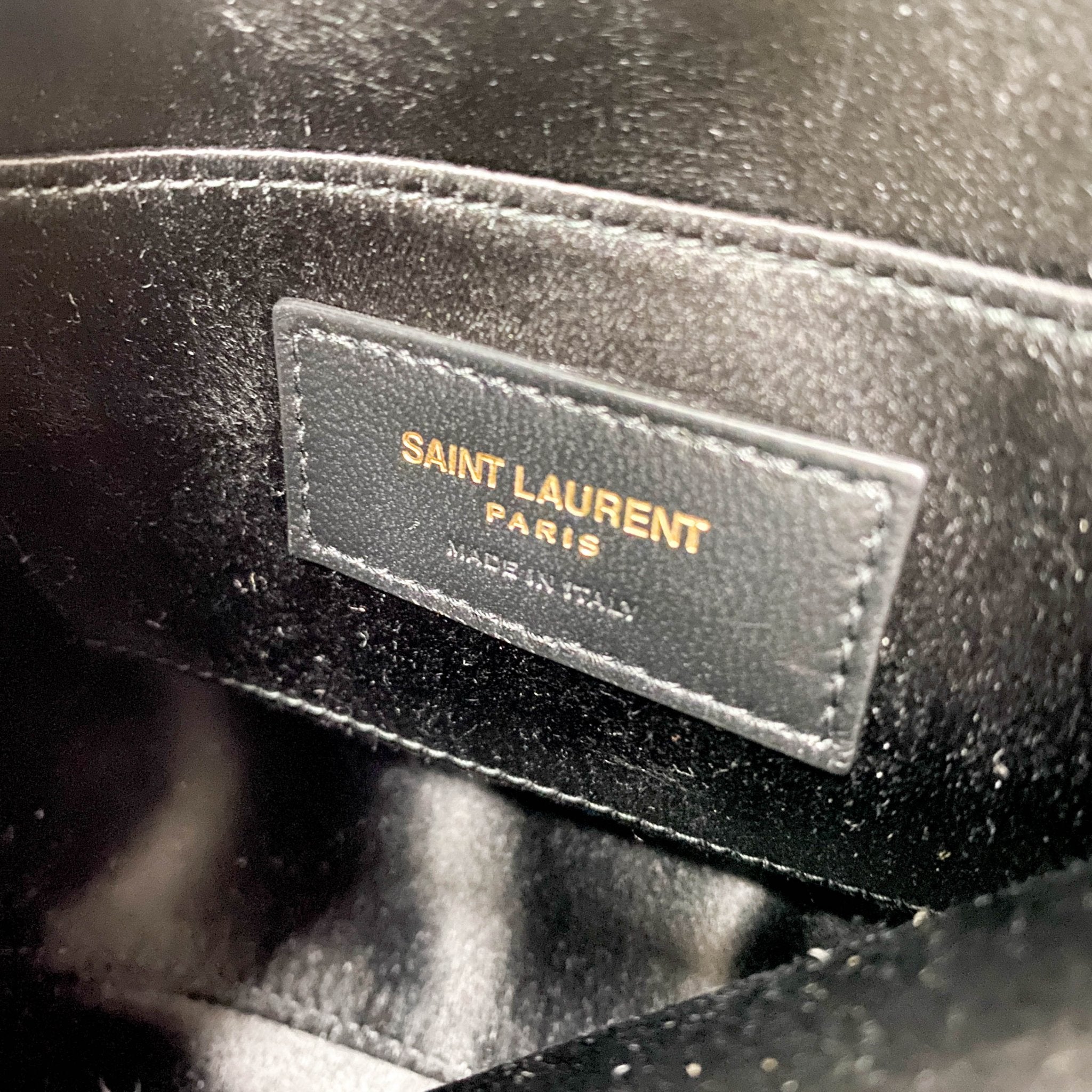 SAINT LAURENT Rare Sparkling Rhinestone Black Satin Shoulder Bag, in , Sold by HIVE PRELOVED - Handle Bags, ,