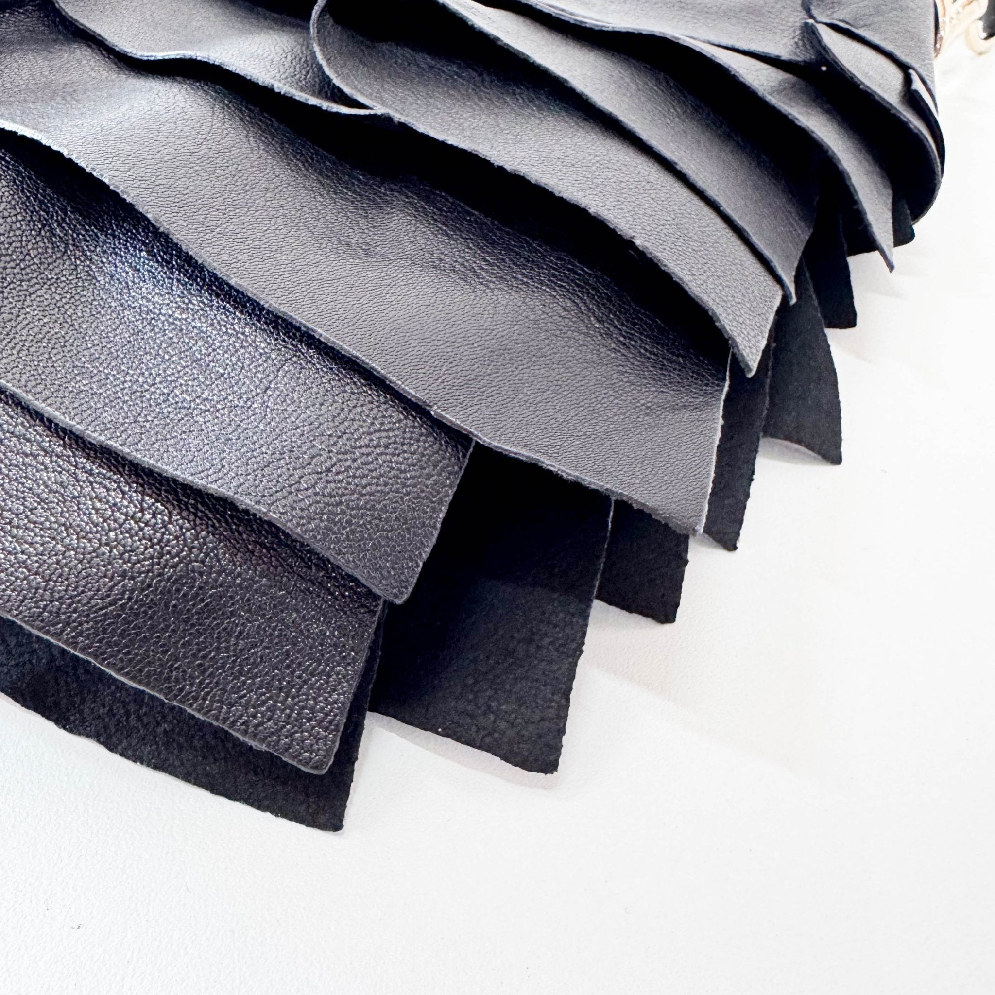 SAINT LAURENT Rive Gauche Fringe Black Leather Shoulder Bag, in , Sold by HIVE PRELOVED - Shoulder Bags, ,