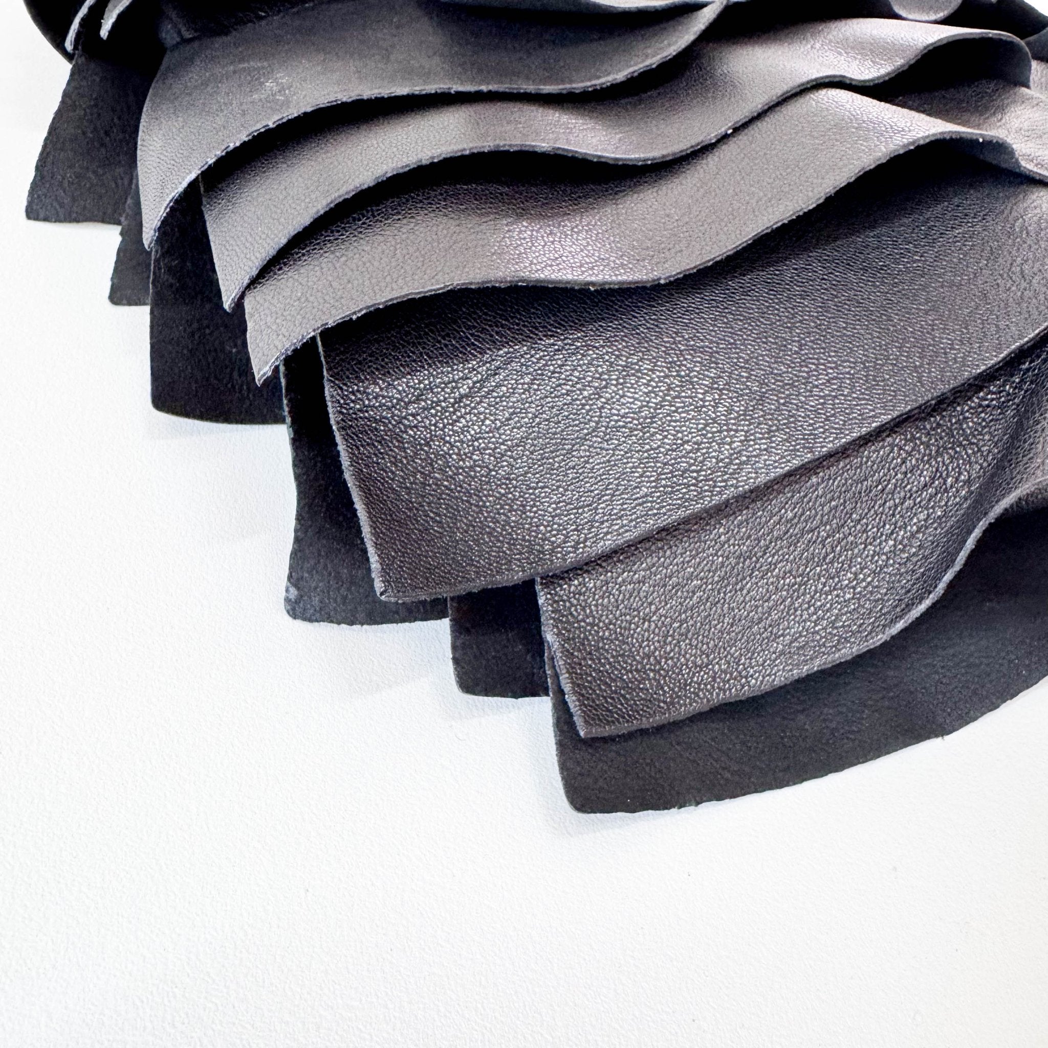 SAINT LAURENT Rive Gauche Fringe Black Leather Shoulder Bag, in , Sold by HIVE PRELOVED - Shoulder Bags, ,