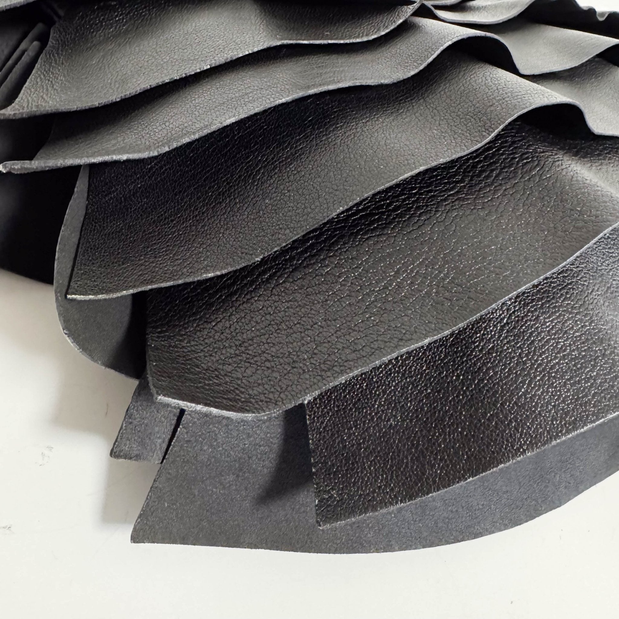 SAINT LAURENT Saint - Tropez Frill Shoulder Bag Black, in , Sold by HIVE PRELOVED - Shoulder Bags, ,