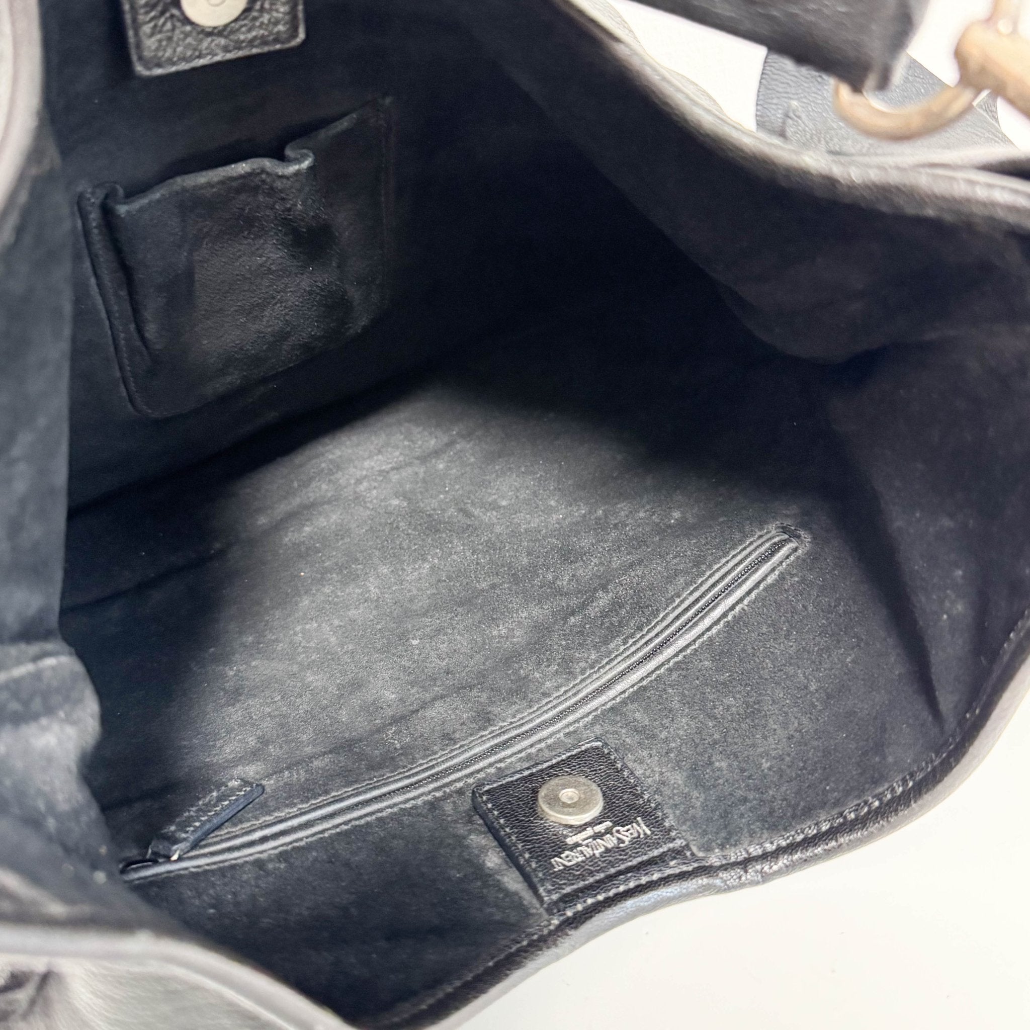 SAINT LAURENT Saint - Tropez Frill Shoulder Bag Black, in , Sold by HIVE PRELOVED - Shoulder Bags, ,