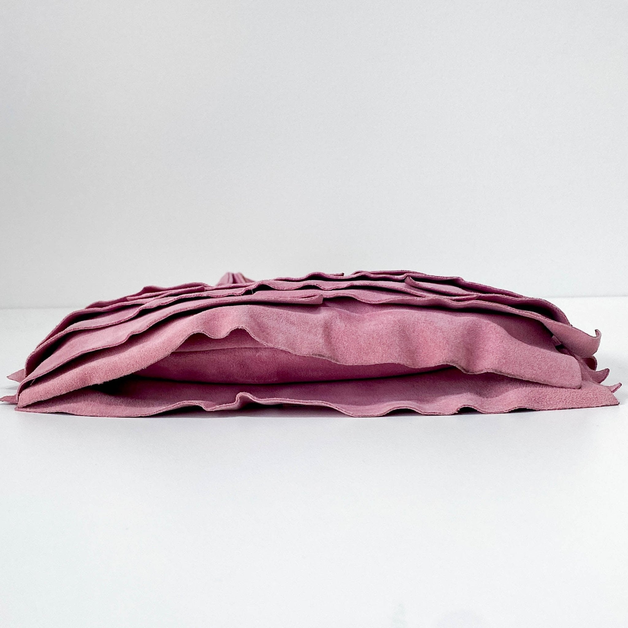 SAINT LAURENT Saint Tropez Rosé Pink Suede Handle Bag, in , Sold by HIVE PRELOVED - Handle Bags, ,