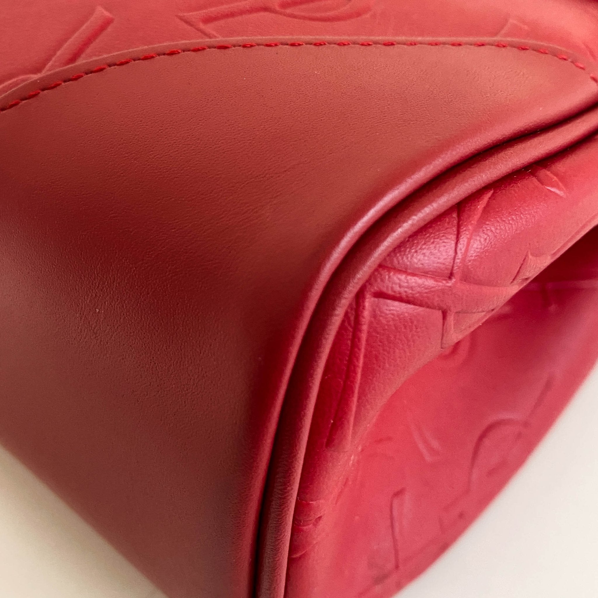 SAINT LAURENT Vintage YSL Red Leather Handbag, in , Sold by HIVE PRELOVED - Handle Bags, ,