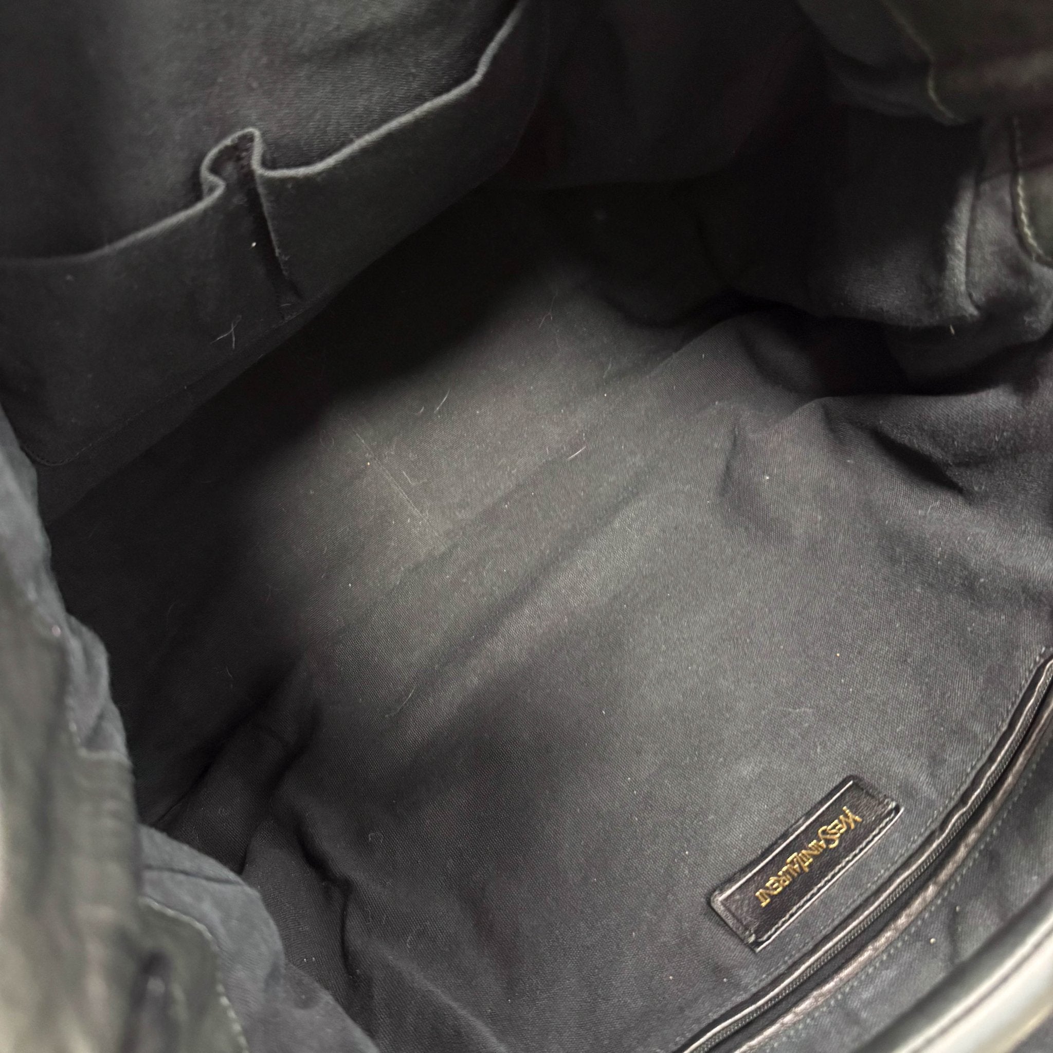 SAINT LAURENT YSL Black Leather Studs Shoulder Bag, in , Sold by HIVE PRELOVED - Shoulder Bags, ,