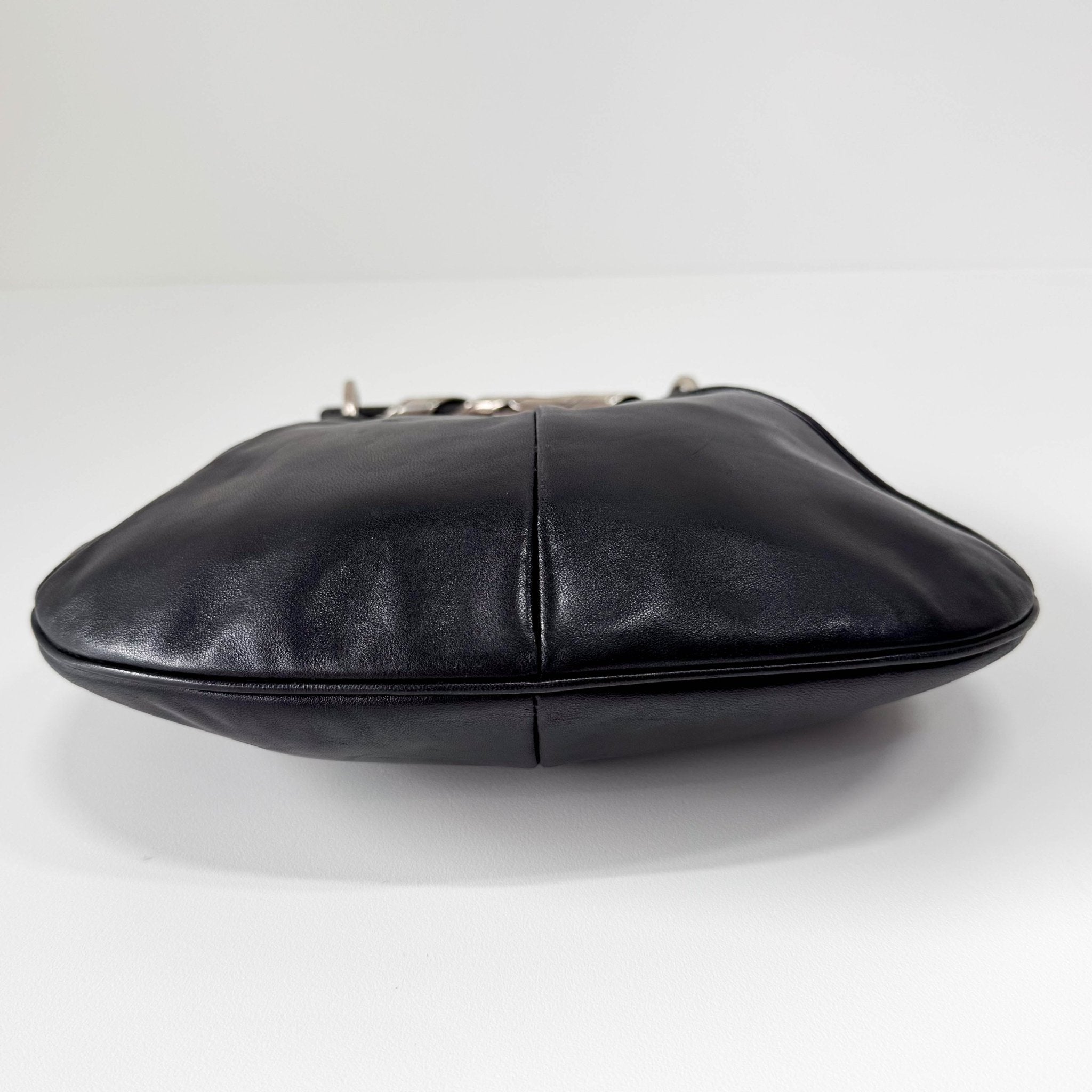 SAINT LAURENT YSL Mini Mombasa Black Leather Shoulder Bag, in , Sold by HIVE PRELOVED - Handle Bags, Shoulder Bags,