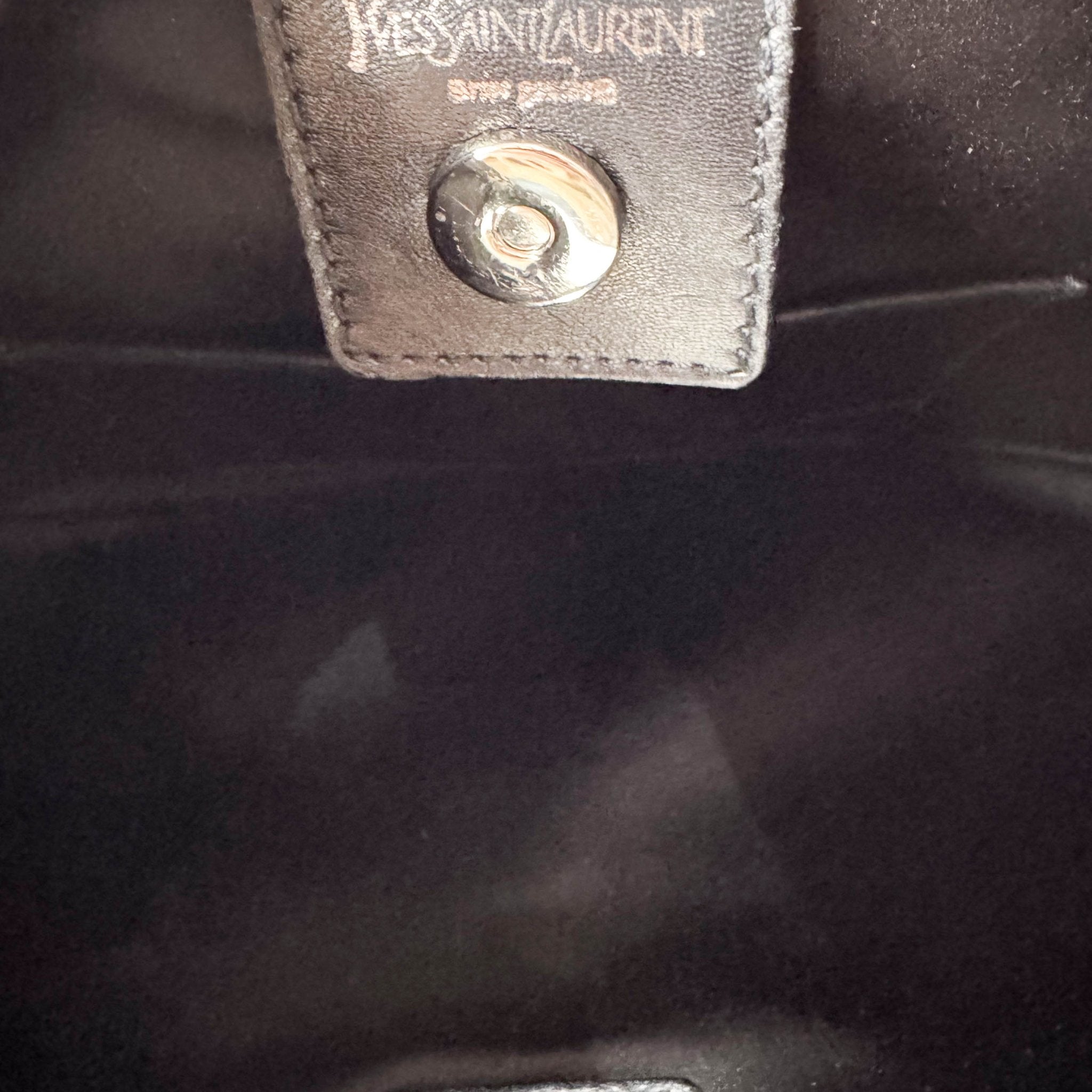 SAINT LAURENT YSL Mini Mombasa Black Leather Shoulder Bag, in , Sold by HIVE PRELOVED - Handle Bags, Shoulder Bags,