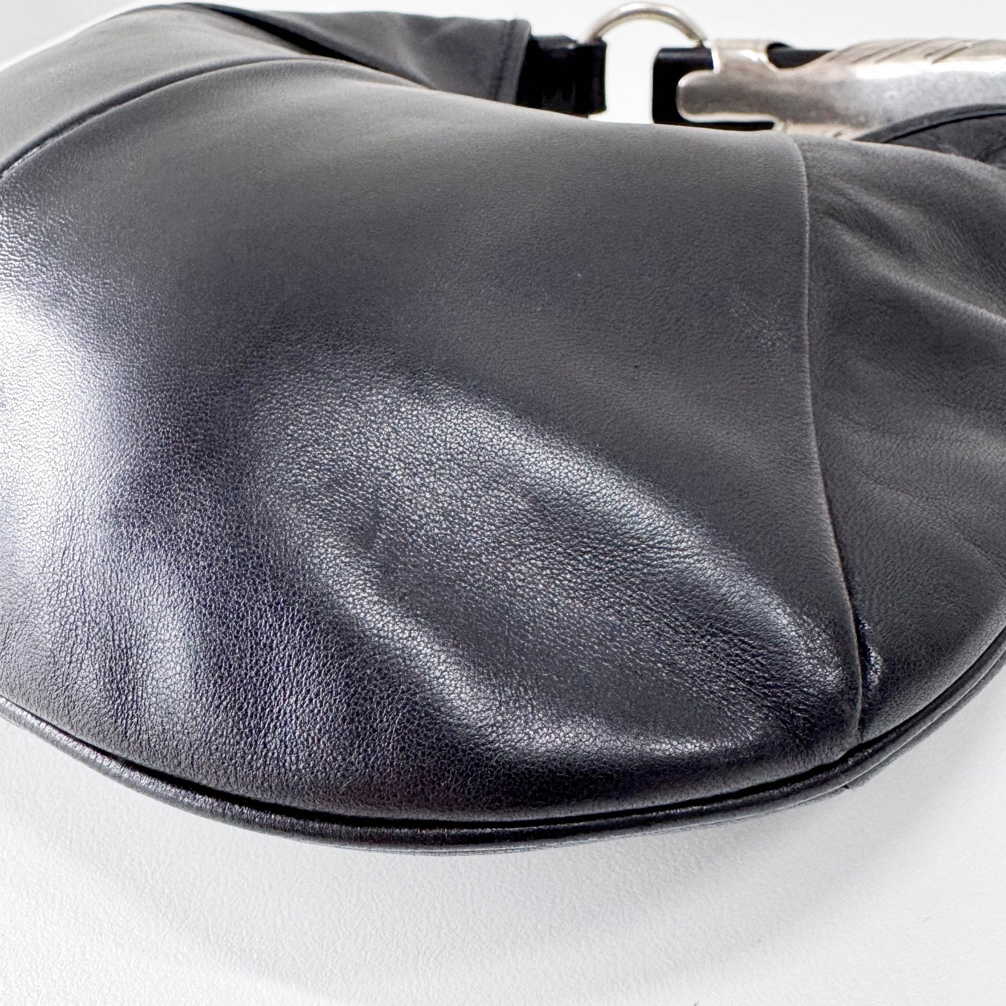 SAINT LAURENT YSL Mini Mombasa Black Leather Shoulder Bag, in , Sold by HIVE PRELOVED - Handle Bags, Shoulder Bags,