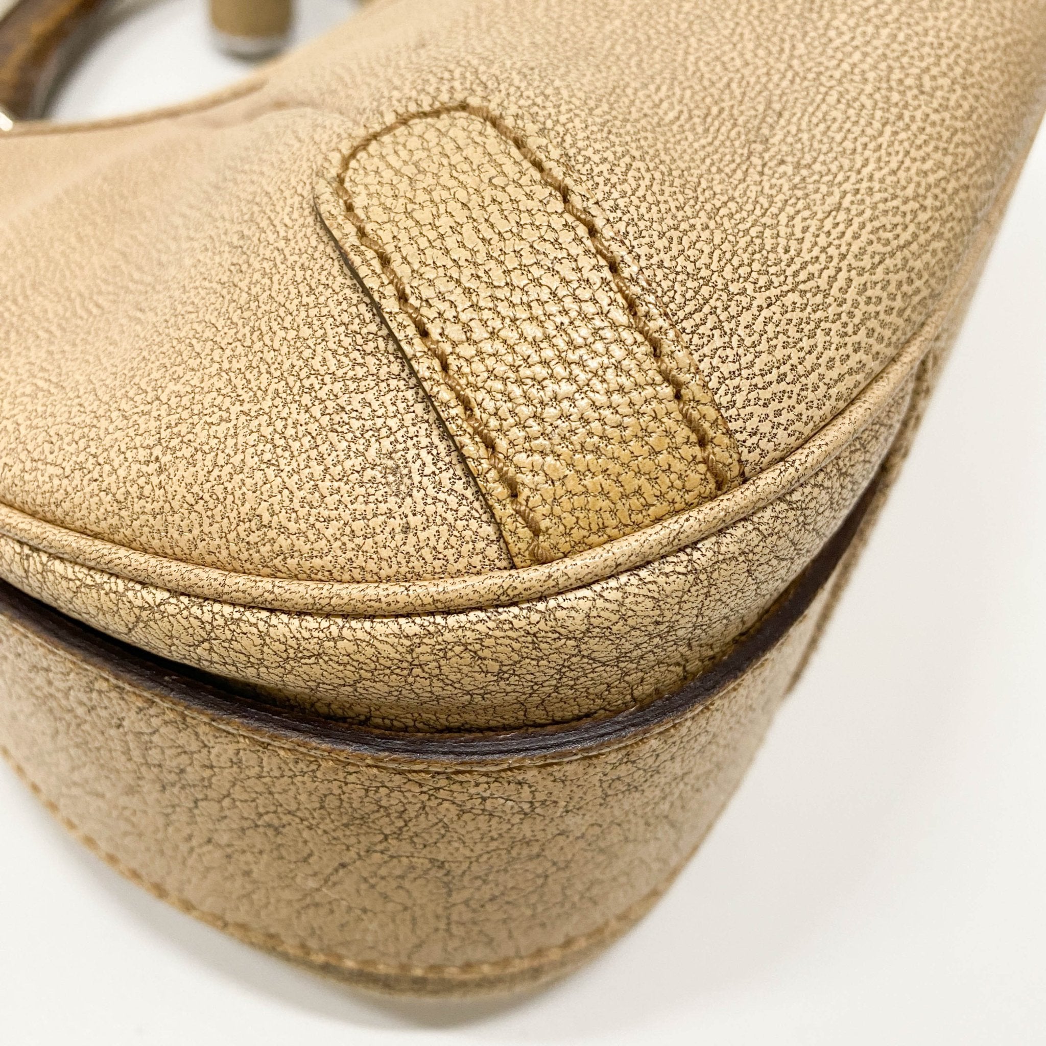 SAINT LAURENT YSL Mombasa Beige Leather Shoulder Bag, in , Sold by HIVE PRELOVED - Shoulder Bags, ,