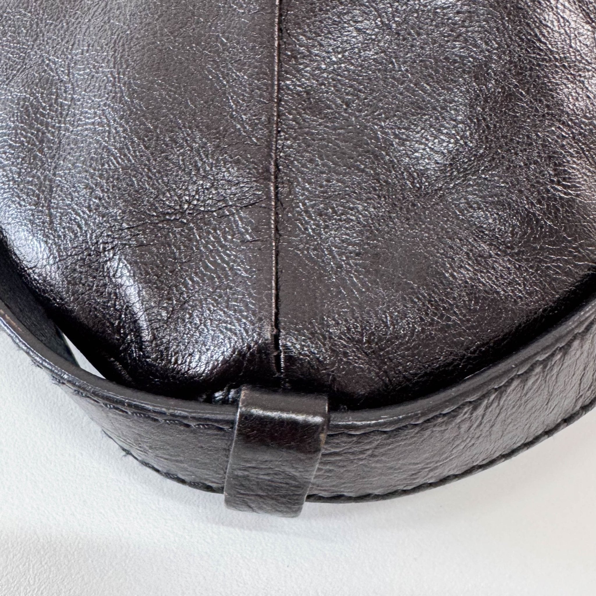 SAINT LAURENT YSL Mombasa Black Leather Shoulder Bag, in , Sold by HIVE PRELOVED - Shoulder Bags, ,