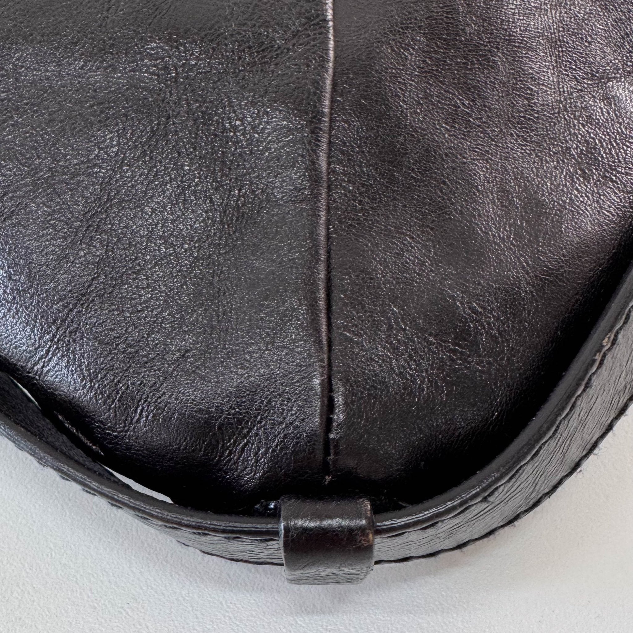 SAINT LAURENT YSL Mombasa Black Leather Shoulder Bag, in , Sold by HIVE PRELOVED - Shoulder Bags, ,