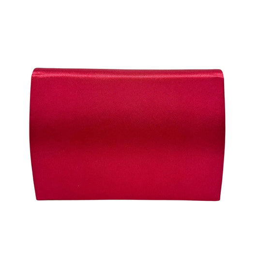 SAINT LAURENT YSL Red Satin Evening Clutch Bag, in , Sold by HIVE PRELOVED - Clutch bags, ,
