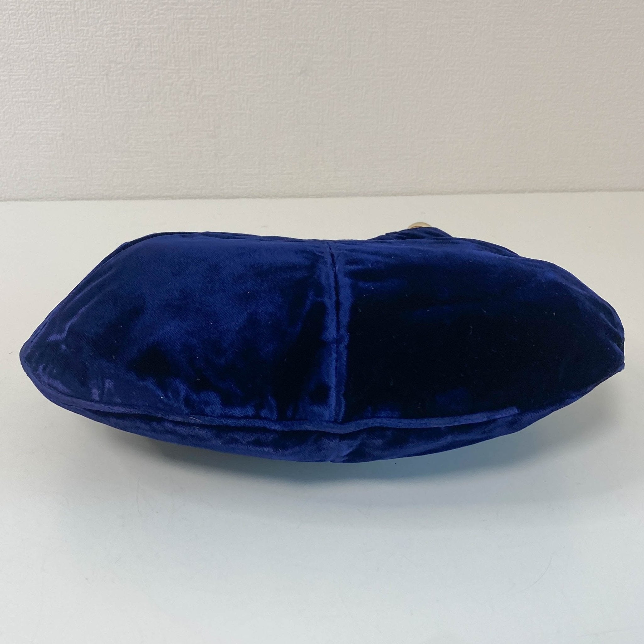 SAINT LAURENT YSL Rive Gauche Mombasa Handbag Red Handle Royal Suede, in , Sold by HIVE PRELOVED - Handle Bags, ,