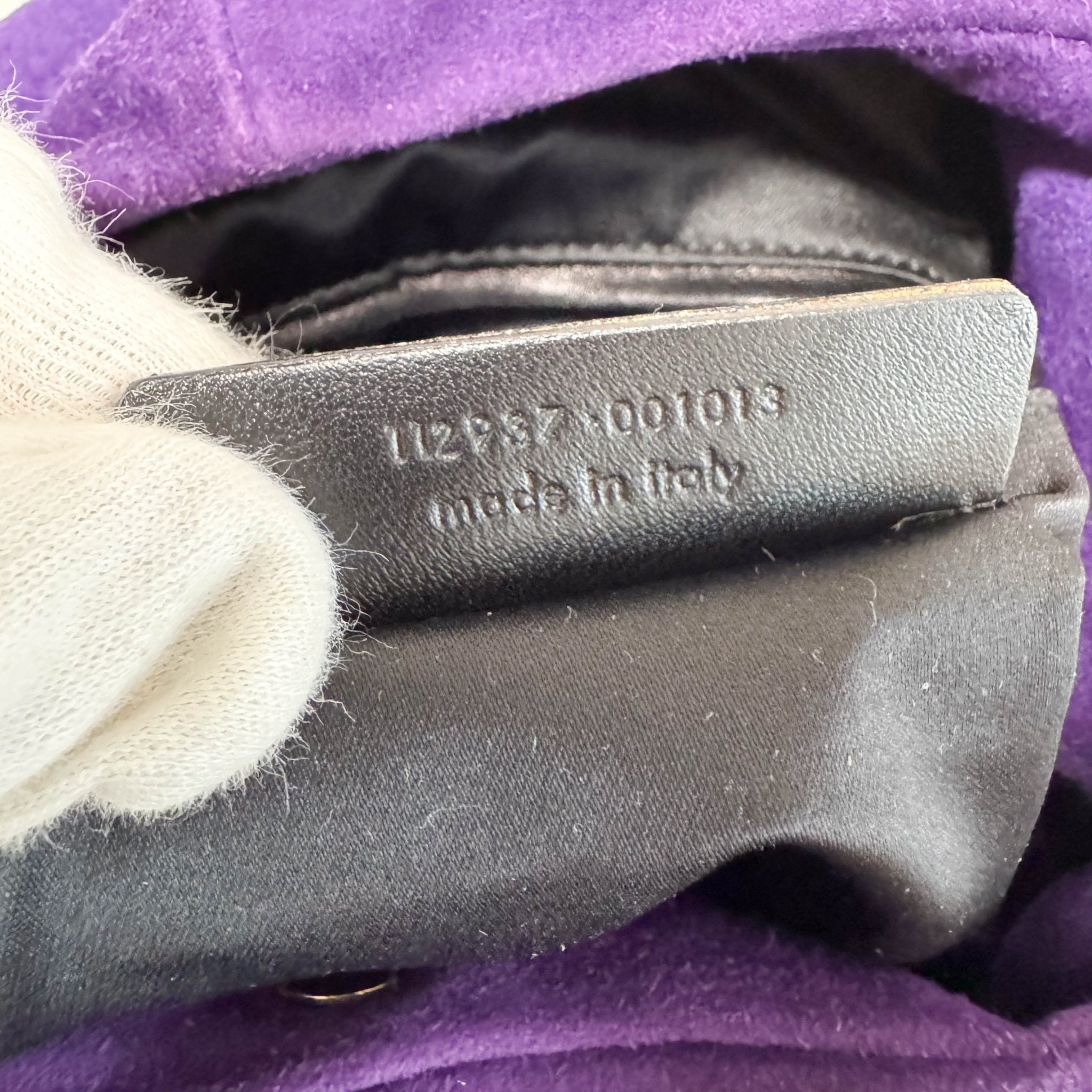 SAINT LAURENT YSL Rive Gauche Purple Suede Shoulder Bag, in , Sold by HIVE PRELOVED - Shoulder Bags, ,