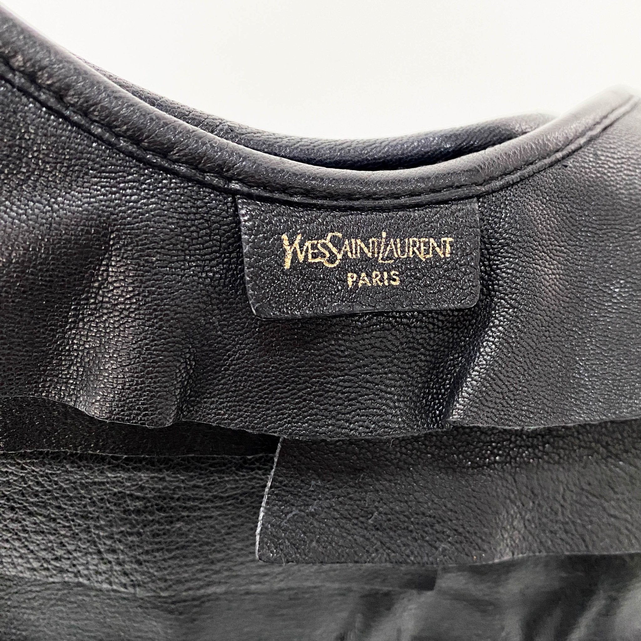 SAINT LAURENT Yves Saint Laurent Tropez Ruffle Shoulder Bag, in , Sold by HIVE PRELOVED - Shoulder Bags, ,