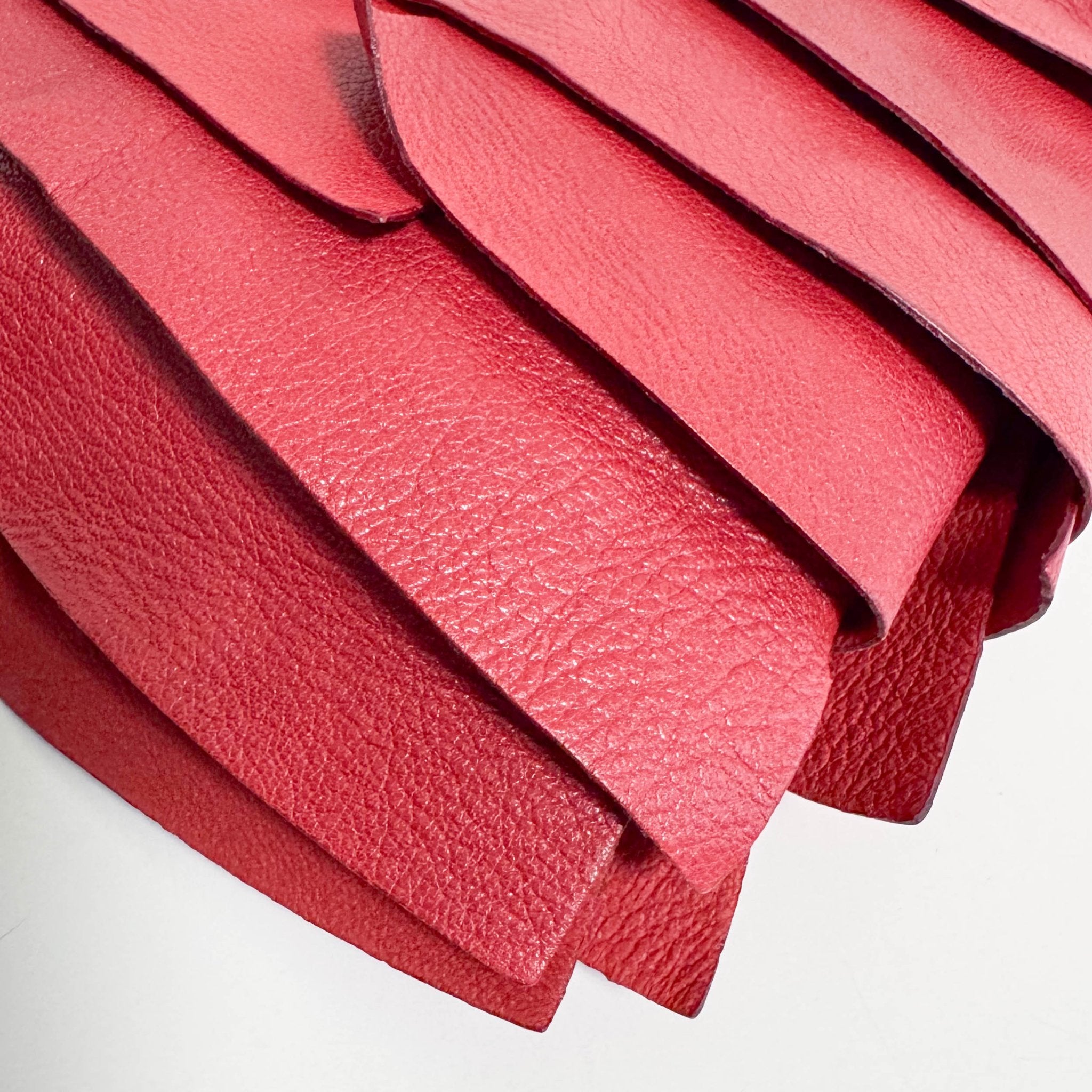 SALVATORE FERRAGAMO Saint - Tropez Frill Mini Shoulder Bag Red, in , Sold by HIVE PRELOVED - Handle Bags, ,