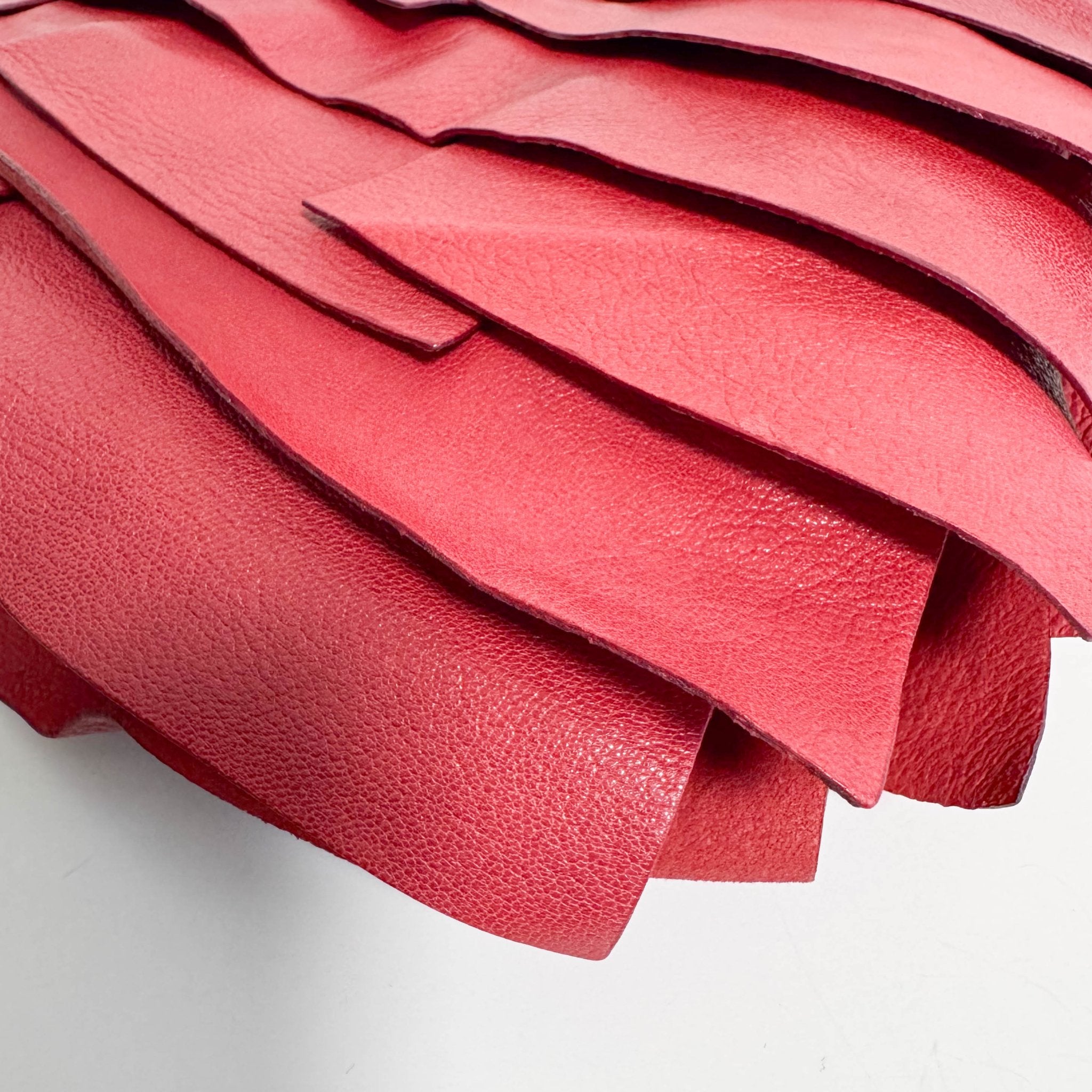 SALVATORE FERRAGAMO Saint - Tropez Frill Mini Shoulder Bag Red, in , Sold by HIVE PRELOVED - Handle Bags, ,